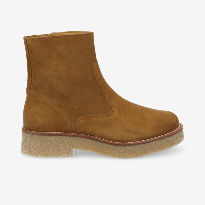 DORA BOOTS W - SUEDE - CUOIO